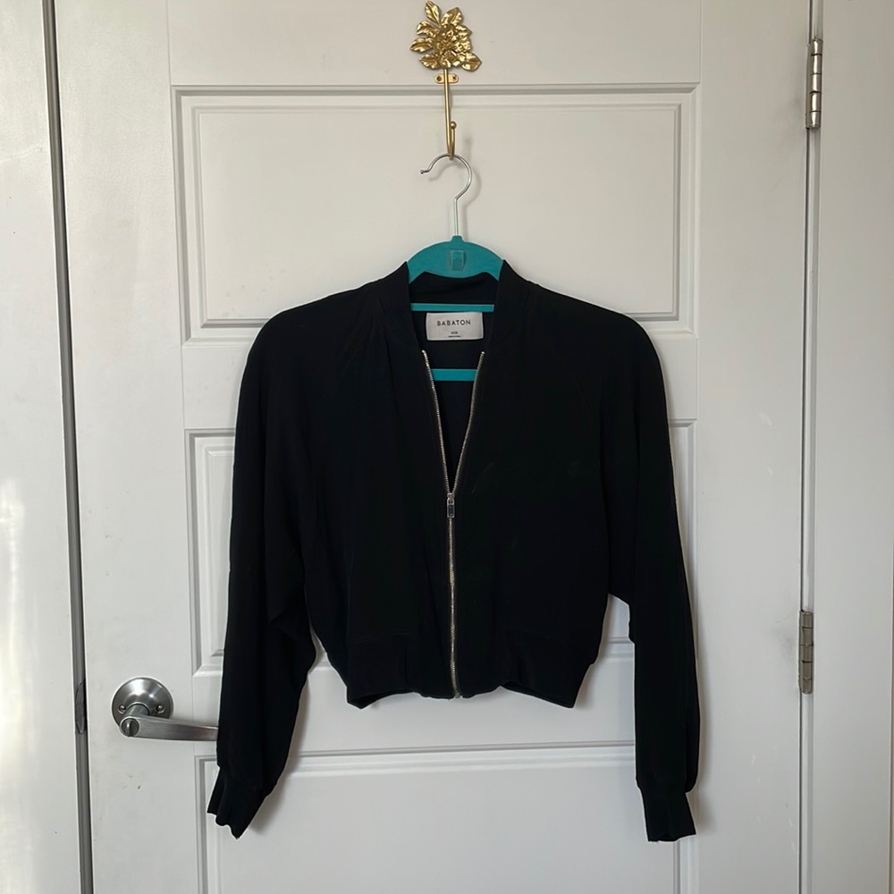 Lightweight Cropped Babaton Bomber from Aritzia
